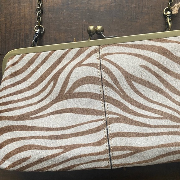 Patricia Nash Crossbody Clutch style Haircalf purse - Picture 4 of 13